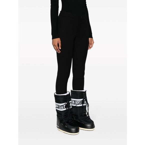 Moncler Grenoble Women's Black Pantalone Sportivo Sports Trousers Size 40 IT